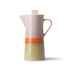 Ceramic 70s Coffee Pot Saturn