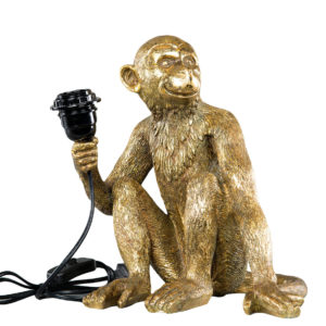 Lampa Apa Guld Poly 33x31x29cm