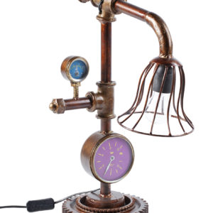 SteamPunkLampa Mätare Koppar