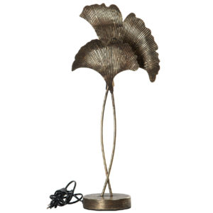 Lampa Bord Metall Blad