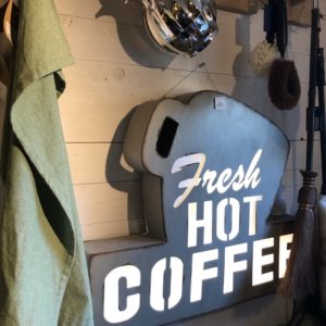 Fresh HOT COFFEE skylt LED-Lampa