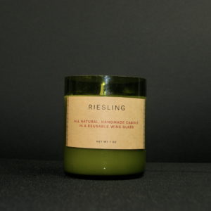 Wine Glass Candle Riesling