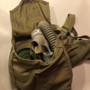 Gammal gasmask från Tjekien
