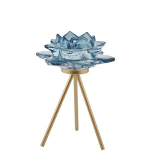 CANDLE HOLDER AZU BLUE
