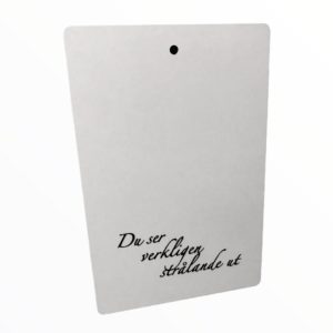 Skärbräda Du ser verklingen strålande ut. PP egen design