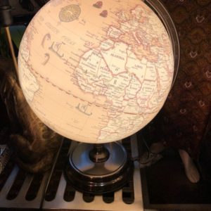 Jordglob Beige 30 cm LED