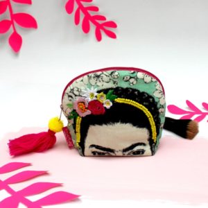 Sminkväska Frida Kahlo Tropical