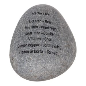 STEN "VÄDERSTEN" 15 CM