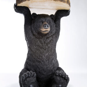 Side Table Animal Bear Ø33cm