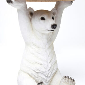 Side Table Animal Polar Bear Ø37cm