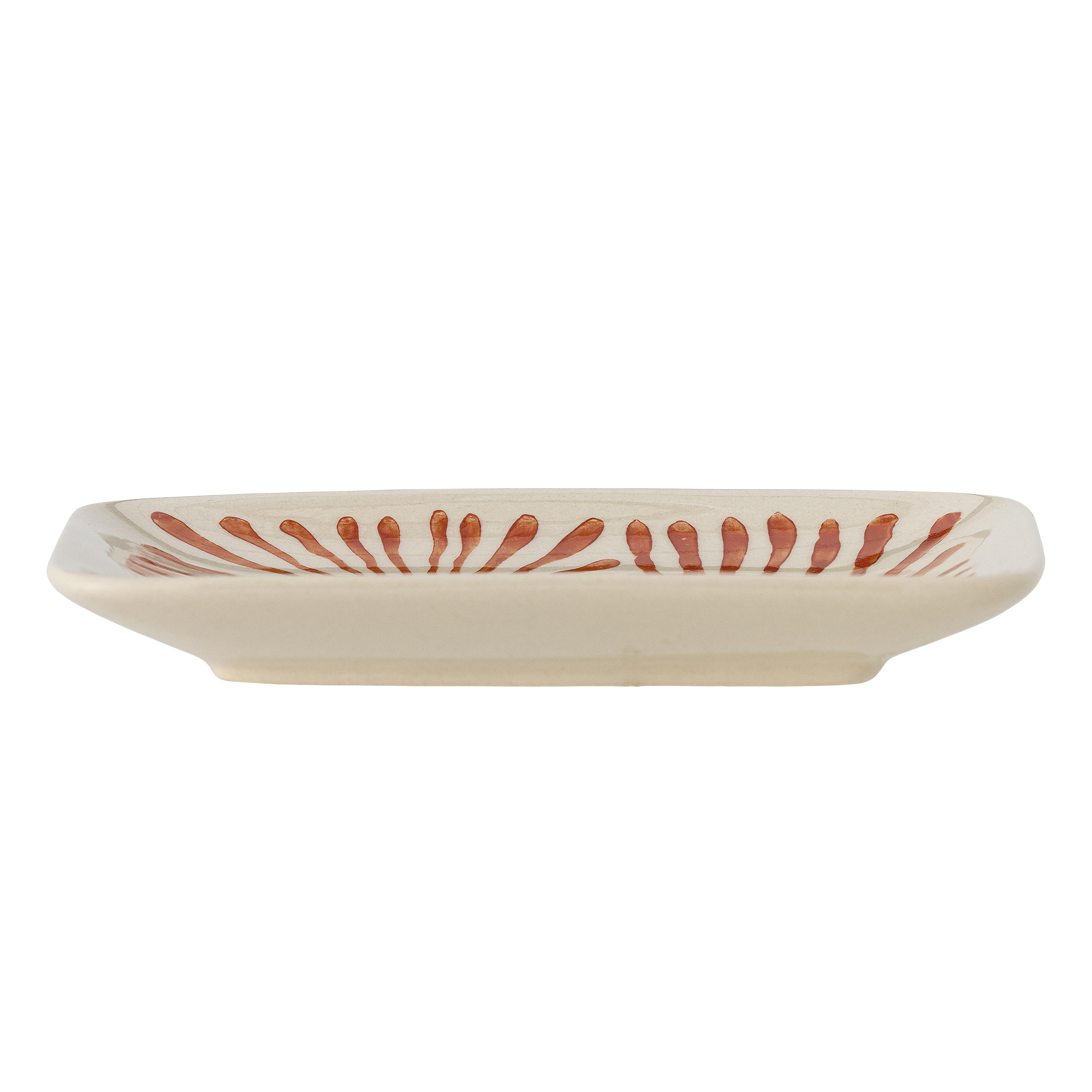 Fauni Plate, Red, Stoneware L15xH2xW11,5 cm - Bild 2