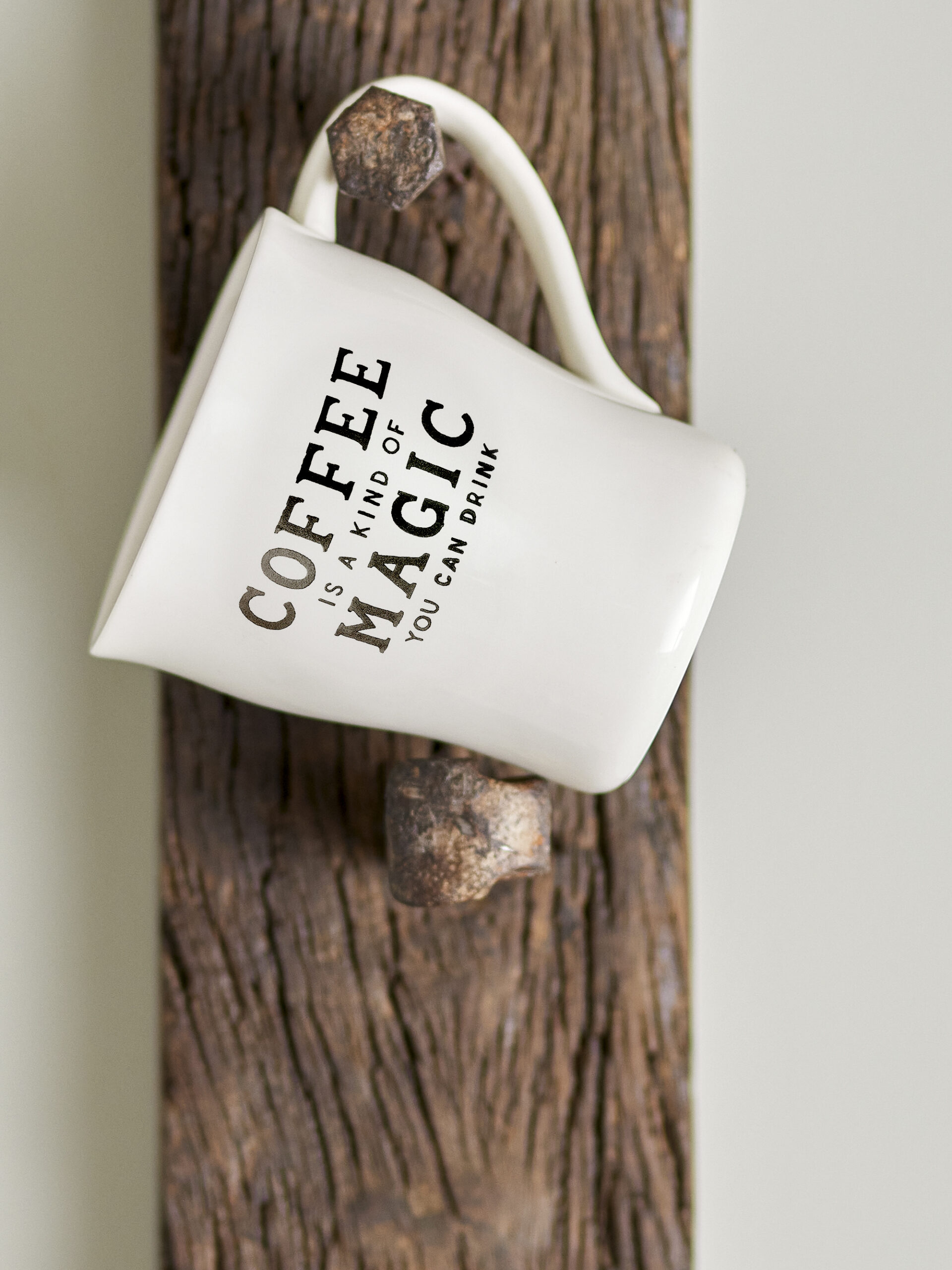 Wendy Cup, White, Stoneware - Bild 2