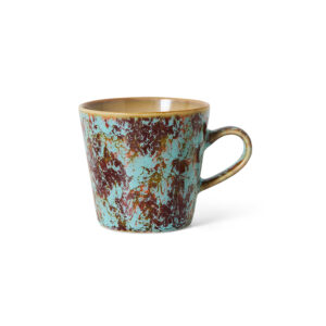 70s ceramics: americano mug, patina