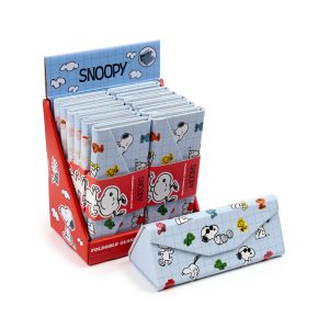 Peanuts Snoopy Ihopvikbart Glasögonsfodral